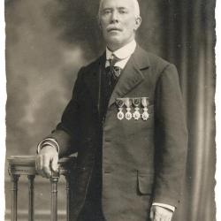 Alfons Verhas, meestergast op de strijkafdeling bij Enke, Eeklo