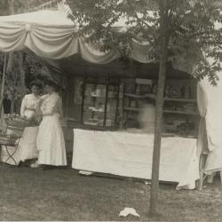  Vlaamse foor in de tuinen van Villa Oaklands in Eeklo, 1907