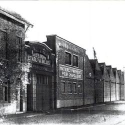 Vellenfabriek Arthur Gillis, Eeklo, ca 1930.