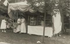  Vlaamse foor in de tuinen van Villa Oaklands in Eeklo, 1907