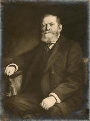 Hermann Enke sr, geschilderd door Leo Steel