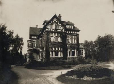 Voorzijde Villa Pinehurst, jaren 1920