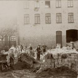 Bouwwerken haarsnijderijfabriek Enke, Eeklo, 1896