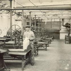 Alfons De Wispelaere en het productieproces haarsnijderij 