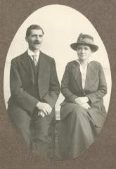 Portret Hermann Peter Enke en zijn vrouw Alice, ca. 1935