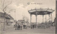 Postkaart Zelzate Boulevard - Grote Markt, ca. 1912