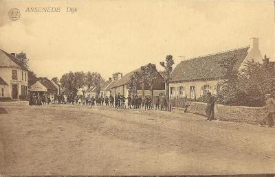 Postkaart Assenede Dijk