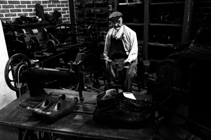 Lederstikmachine