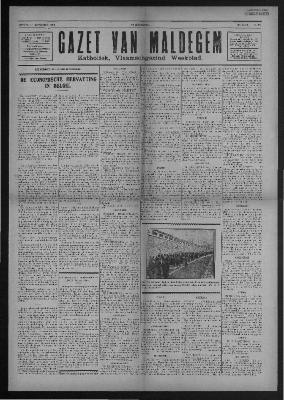 Gazet van Maldegem, 1933-09-17