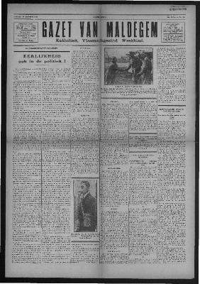 Gazet van Maldegem, 1933-10-22