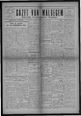Gazet van Maldegem, 1933-03-26