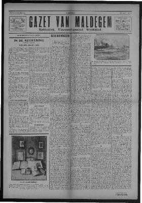 Gazet van Maldegem, 1934-01-14