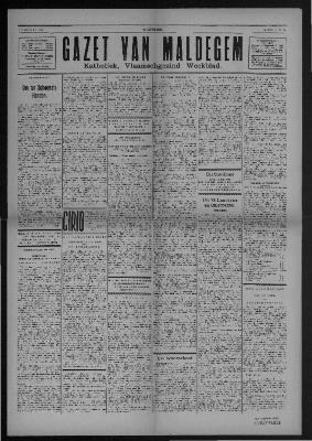 Gazet van Maldegem, 1934-06-24
