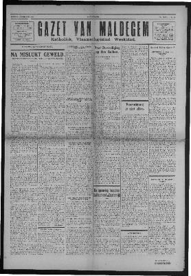 Gazet van Maldegem, 1934-02-11