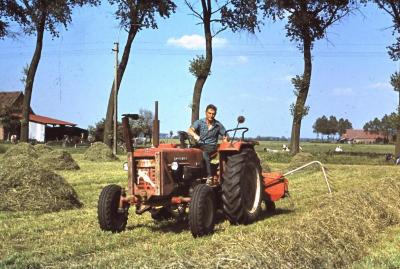Tractor, Zomergem, jaren 1960