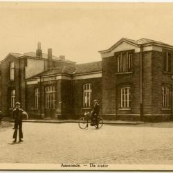 Op het land met de fiets