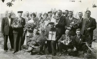 Huldiging kampioenen krulbol, Ertvelde