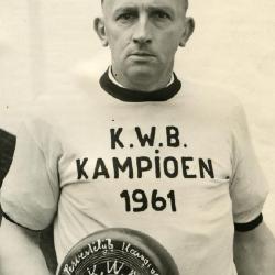 Kampioen krulbol KWB, Albert Vereecke,1961