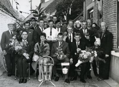 Huldiging kampioenen krulbol, Ertvelde