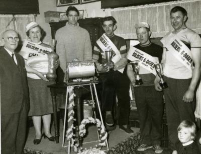 Krulbolders, 6-daagse 1966, Ertvelde, 