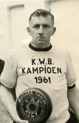 Kampioen krulbol KWB, Albert Vereecke,1961