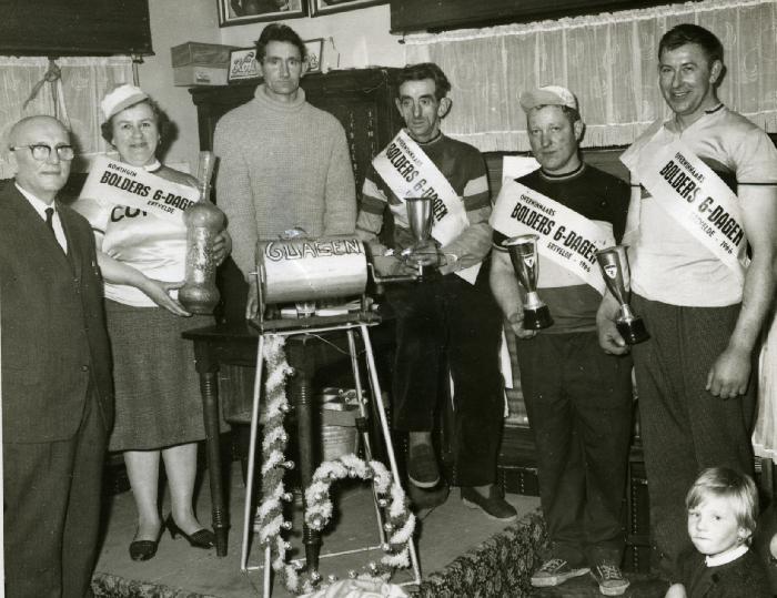 Krulbolders, 6-daagse 1966, Ertvelde, 