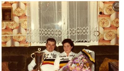 Kampioenen krulbol voor echtparen, Pauwels Valere-Wytinck Irene, 1983