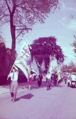 Gilbert De Corte met de ijskar,Sleidinge