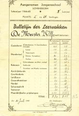 Puntenboekje Wilfried De Meester