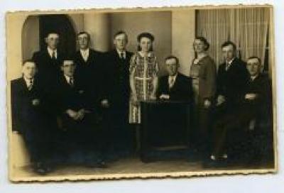 Familie Schelstraete in de midden jaren '20, Knesselare