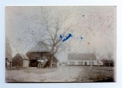 Schuur met rieten dak, Assenede