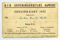 Erelidkaart BJB Groeningeruiters Kaprijke (2)
