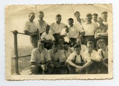 Boeren Jeugdbond op het proefveld,1950