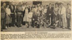 Gouden bruiloft Germain Van Damme