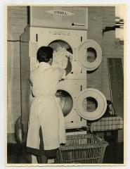 Wasserij Cooreman, ca. jaren 1950, Knesselare