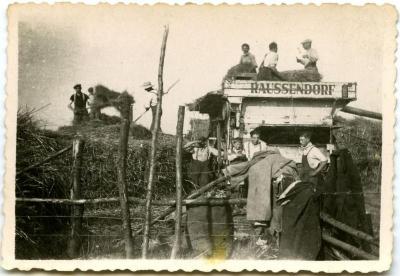 De Raussendorf dorsmachine van de broers Busschaert