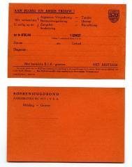 Aankondigingskaarten BJB