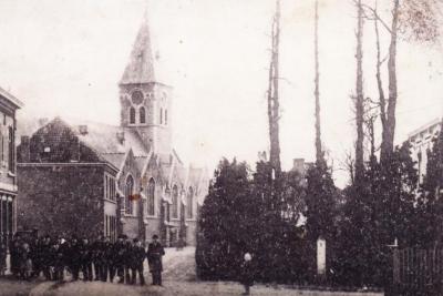 Kerk en dorp Lovendegem