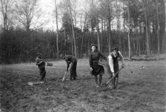 Aardappelen planten, Lembeke, 1930-40