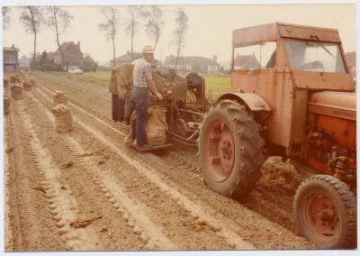 Aardappelen rooien met de aardappelrooier (I)