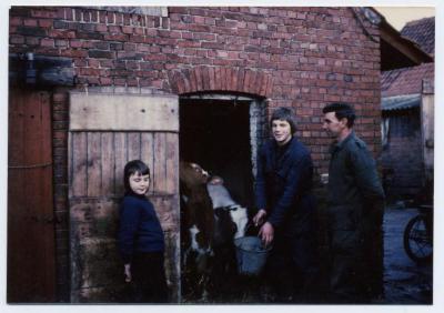 Kalfjes drinken geven