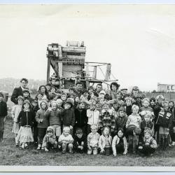 Programma prijsuitreiking jongensschool, Ursel, 1881