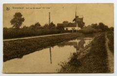 Postkaart kanaal De Lieve, Zomergem