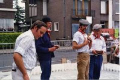 Gokspel met Cavia, Safarkesmarkt, Wachtebeke, ca. 1982