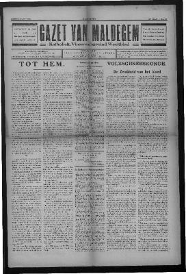 Gazet van Maldegem, 1932-06-12