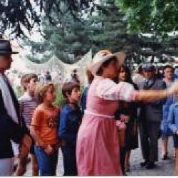 Sfeerbeeld, Safarkesmarkt, Wachtebeke, ca. 1982