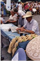 Kantklossen, Safarkesmarkt, Wachtebeke, 1982
