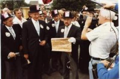 Openingsspeech, Safarkesmarkt, Wachtebeke, 1982