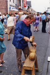 Houtsnijder, Safarkesmarkt, Wachtebeke, ca. 1982