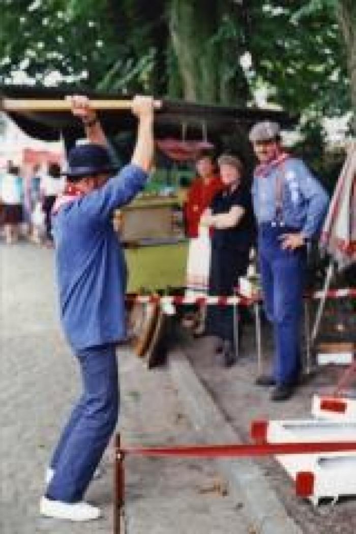 Kermisspel, Safarkesmarkt, Wachtebeke, ca. 1985